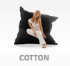 Smoothy Cotton Sitzsack - unsere Empfehlung
