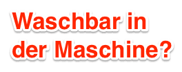 Maschinenwäsche möglich?