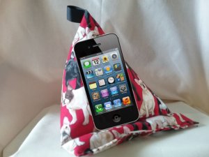 Ein Sitzsack für Handys